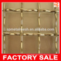 galvanized / stainless steel crimped wire mesh barbecue grill net